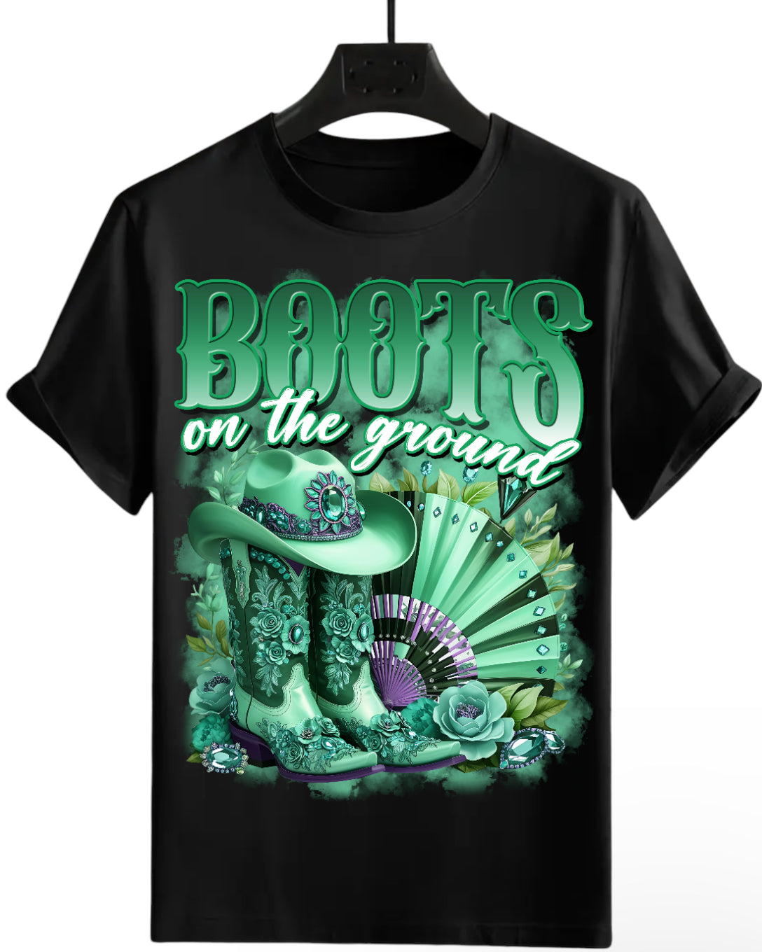 Custom Boots On The Ground Shirts