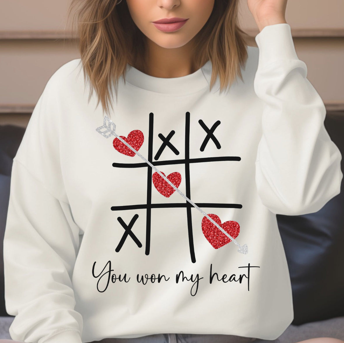 You Won My Heart / Tic Tac Toe Shirt
