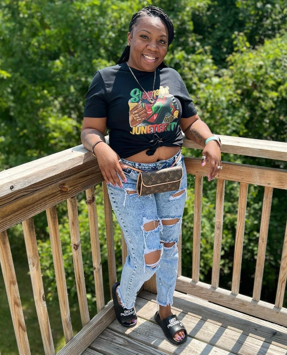 Stepping into Juneteenth with sneakers Women’s Edition