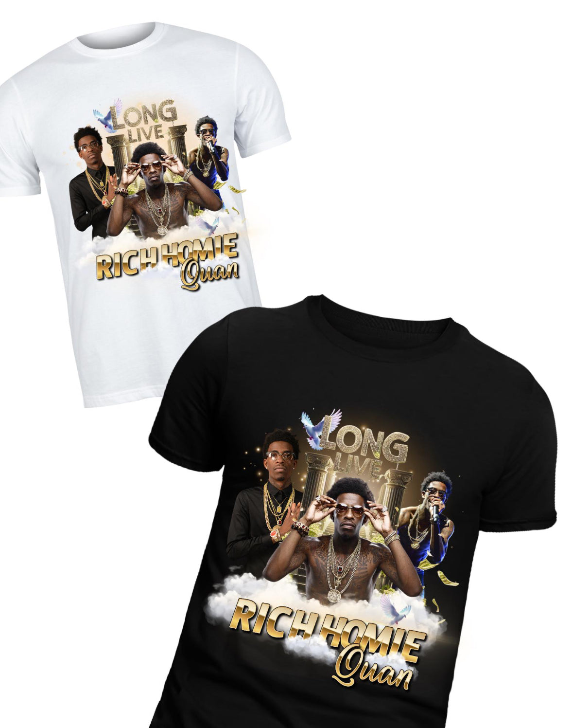 Rich Homie Quan R.I.P Vintage Shirts