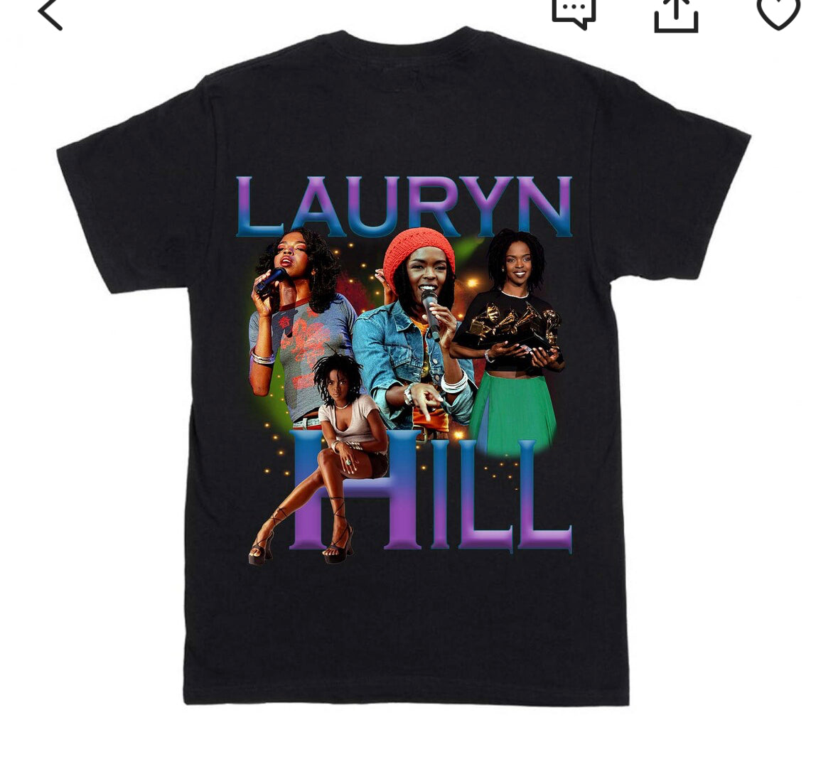 Lauryan Hill Vintage Shirts