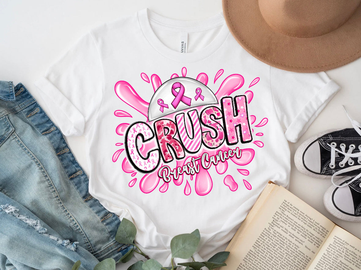 Crush Breast Cancer Like A Queen Shirt