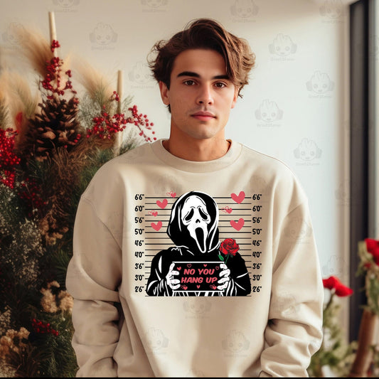 Valentines Horror Villains CrewNecks