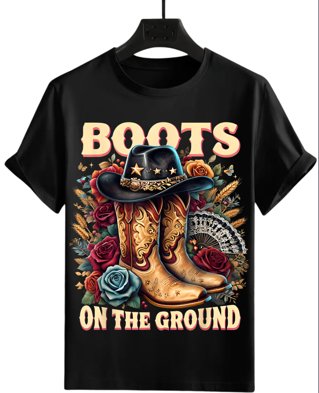 Custom Boots On The Ground Shirts