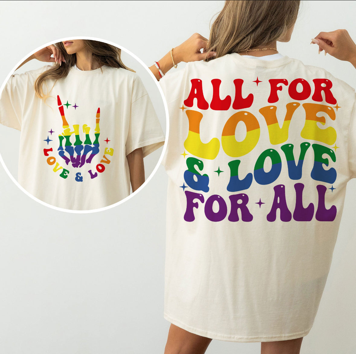 All for love and love for all Shirts