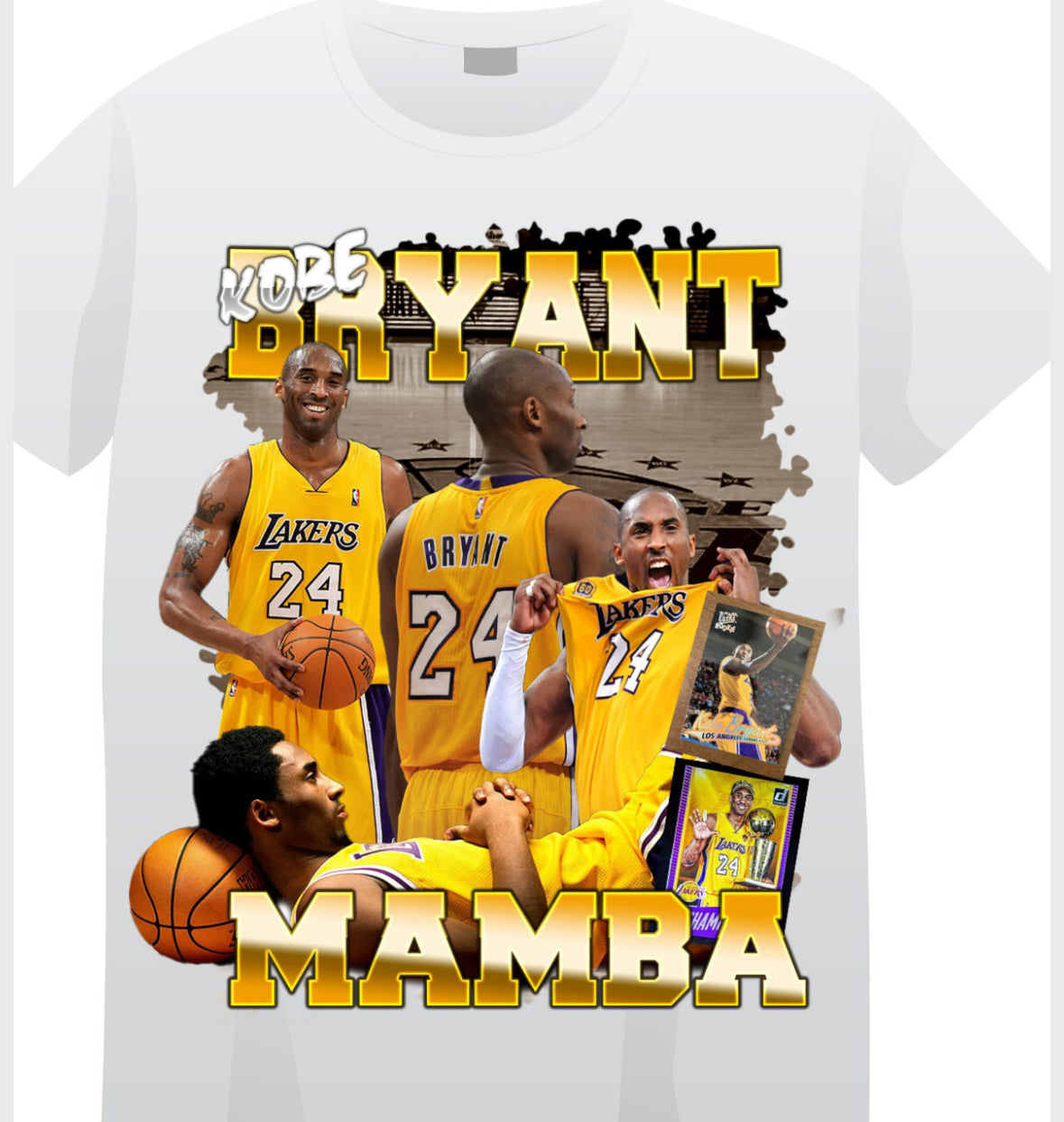 Kobe Bryant Vintage Shirts