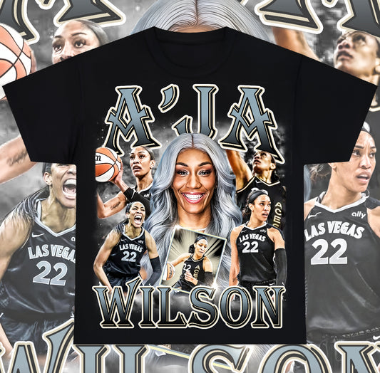 Aja Wilson Vintage Shirts