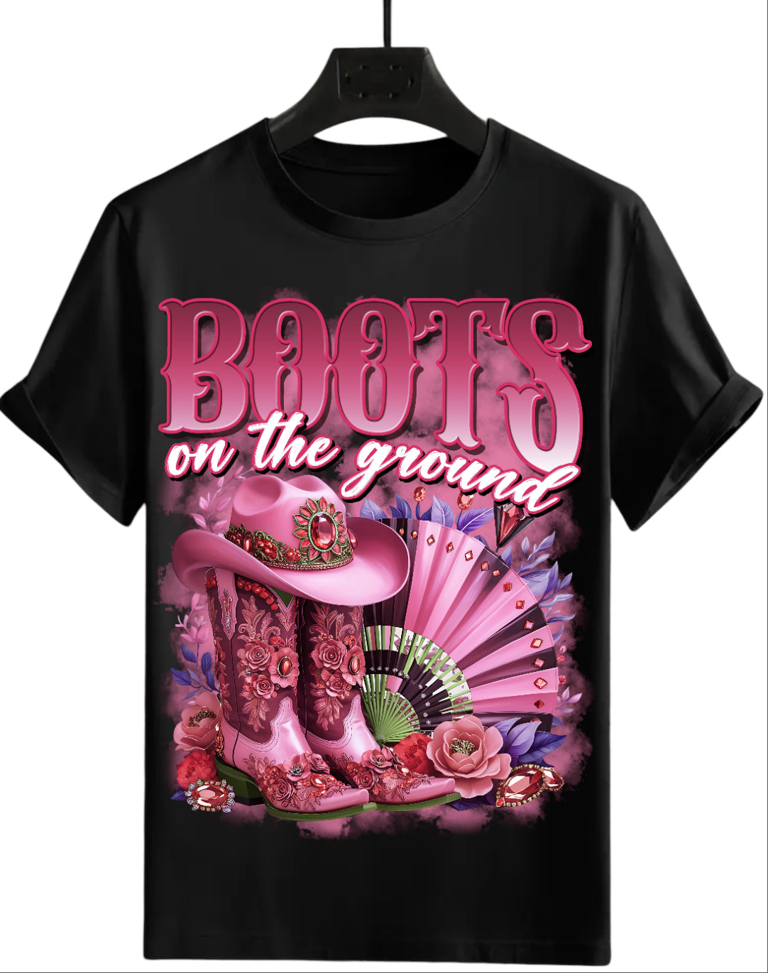 Custom Boots On The Ground Shirts