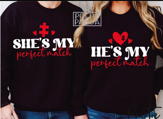 My Perfect Match Shirts