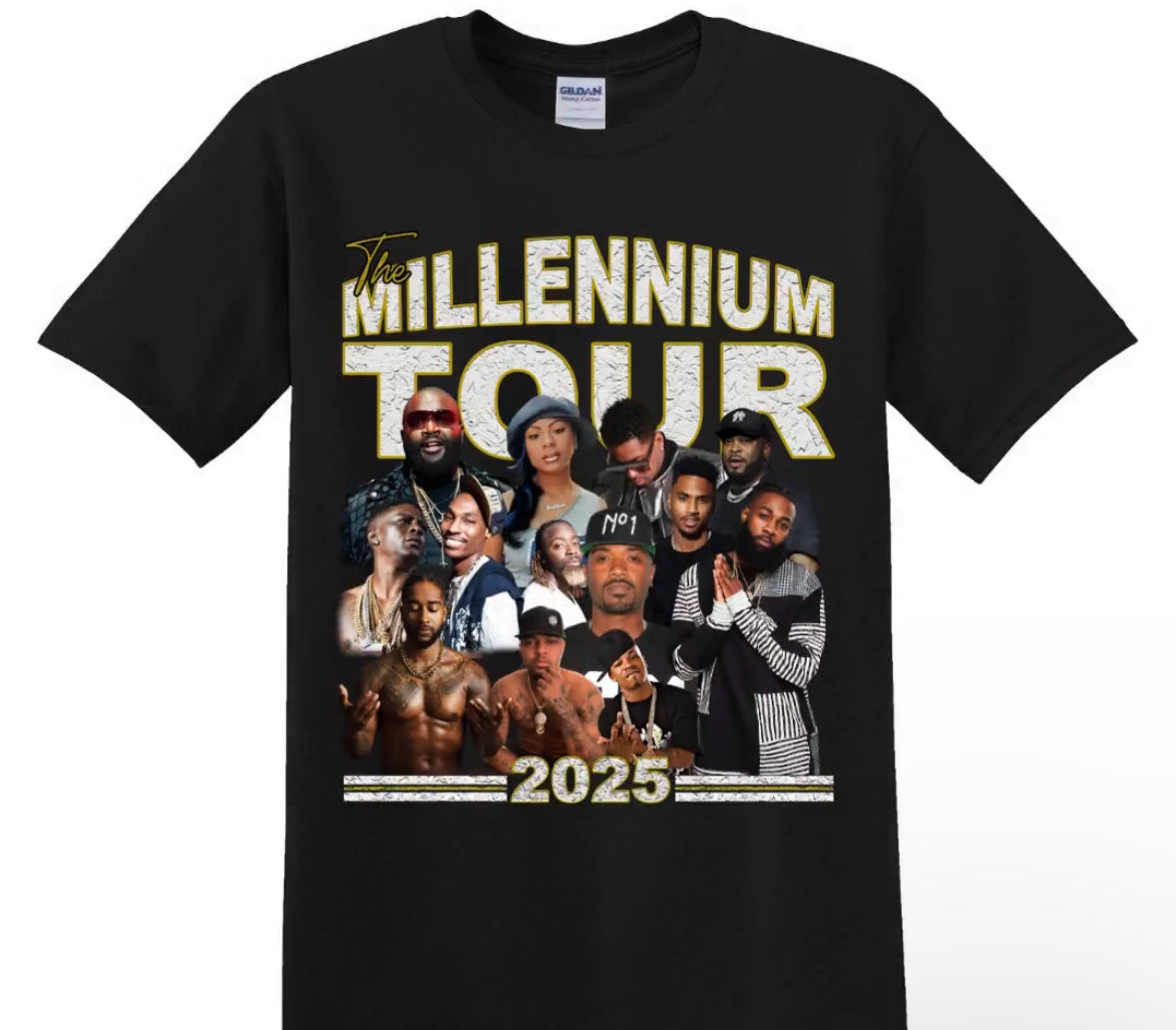 Millennium Tour Vintage Shirts