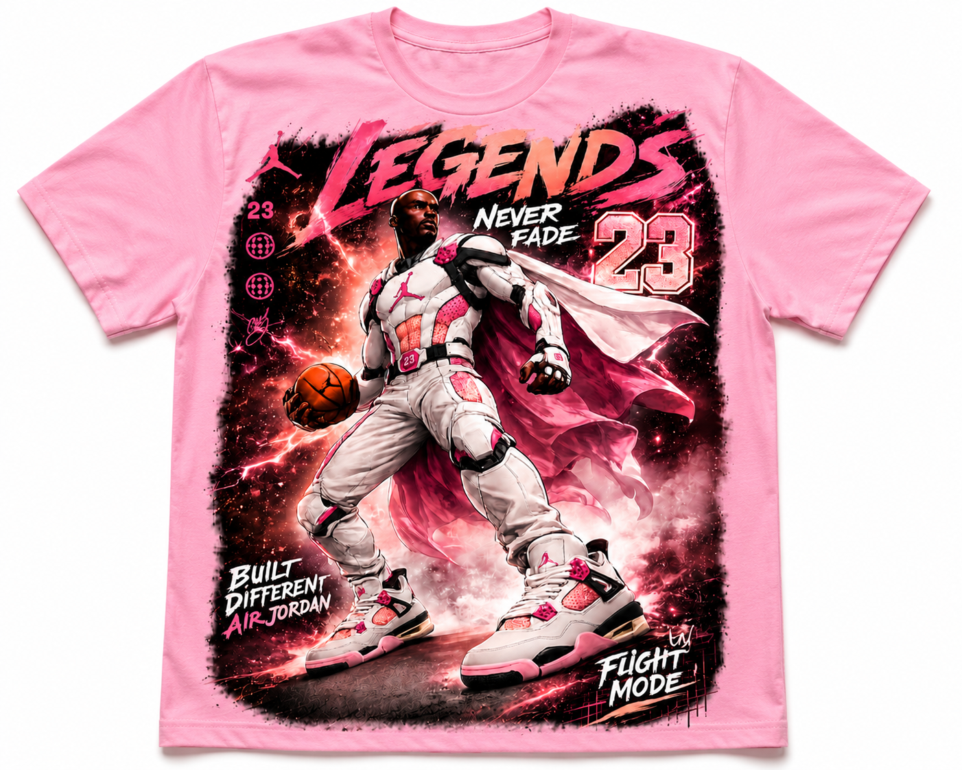 Jordan 4 “ Custom Comic “ Shirt