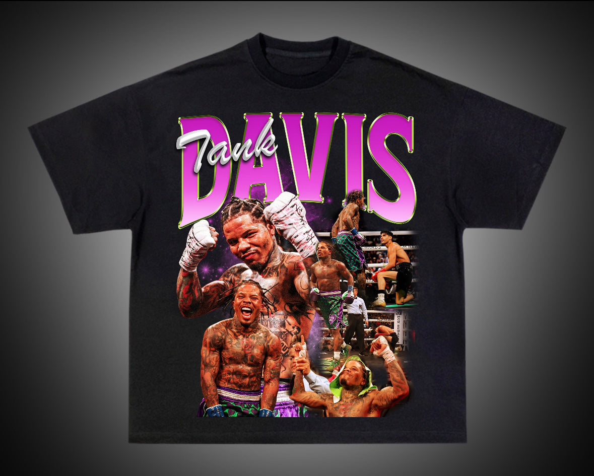 Gervonta ( Tank ) Davis  Vintage Shirts