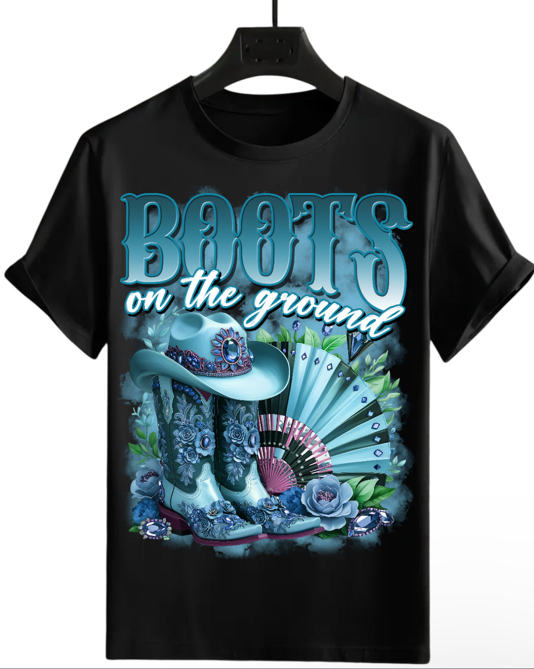 Custom Boots On The Ground Shirts