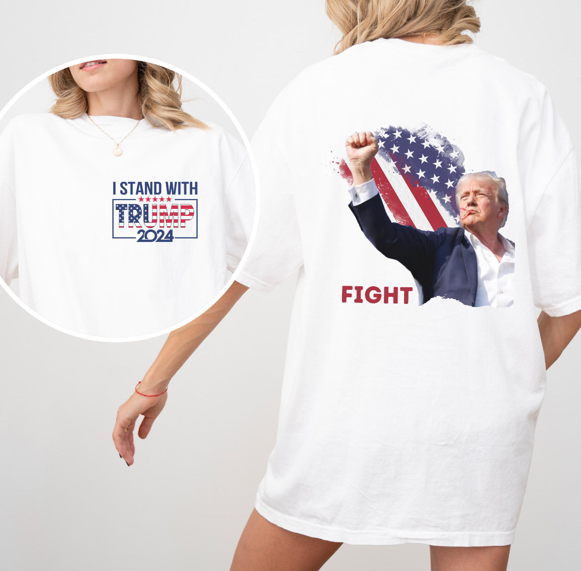 I Stand With Trump 2024 Shirt