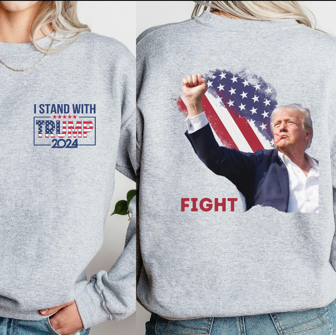 I Stand With Trump 2024 Shirt