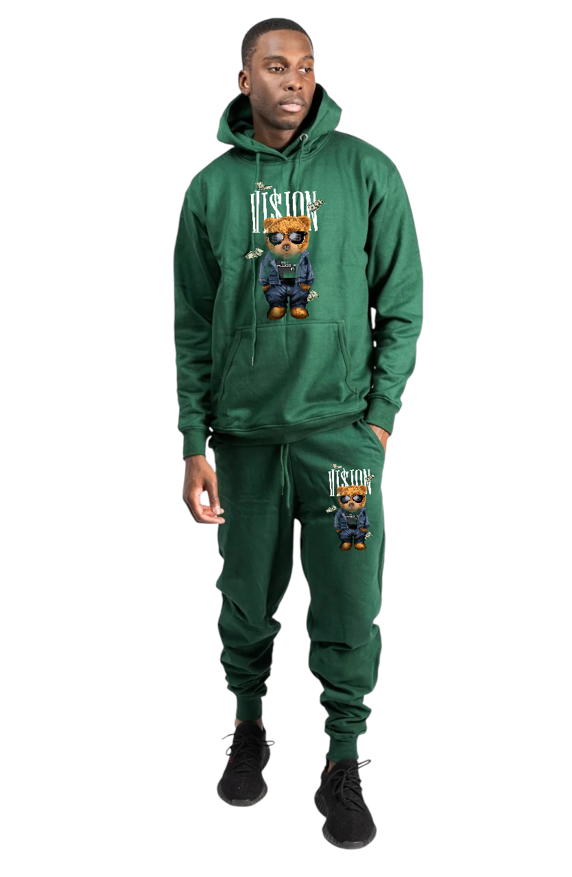 Vision Bear Hoodies Sets