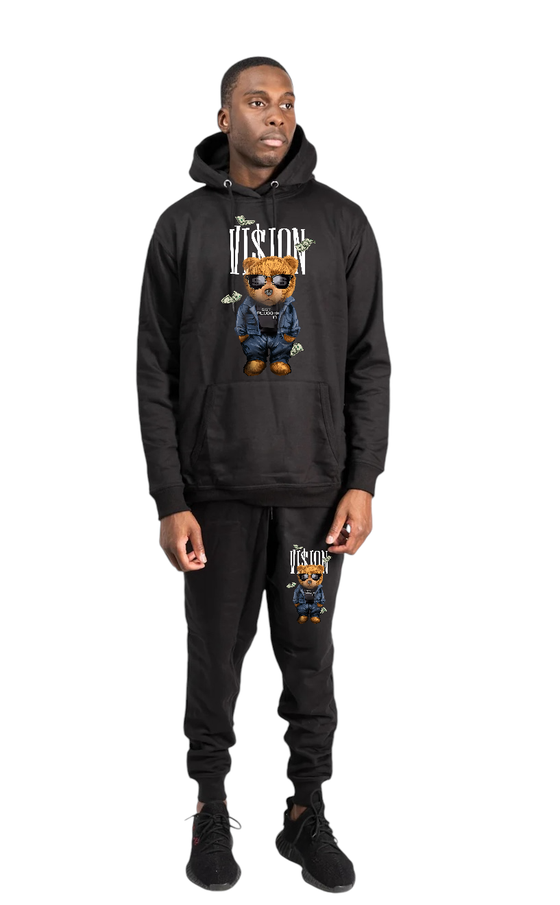 Vision Bear Hoodies Sets