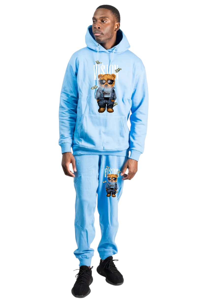 Vision Bear Hoodies Sets