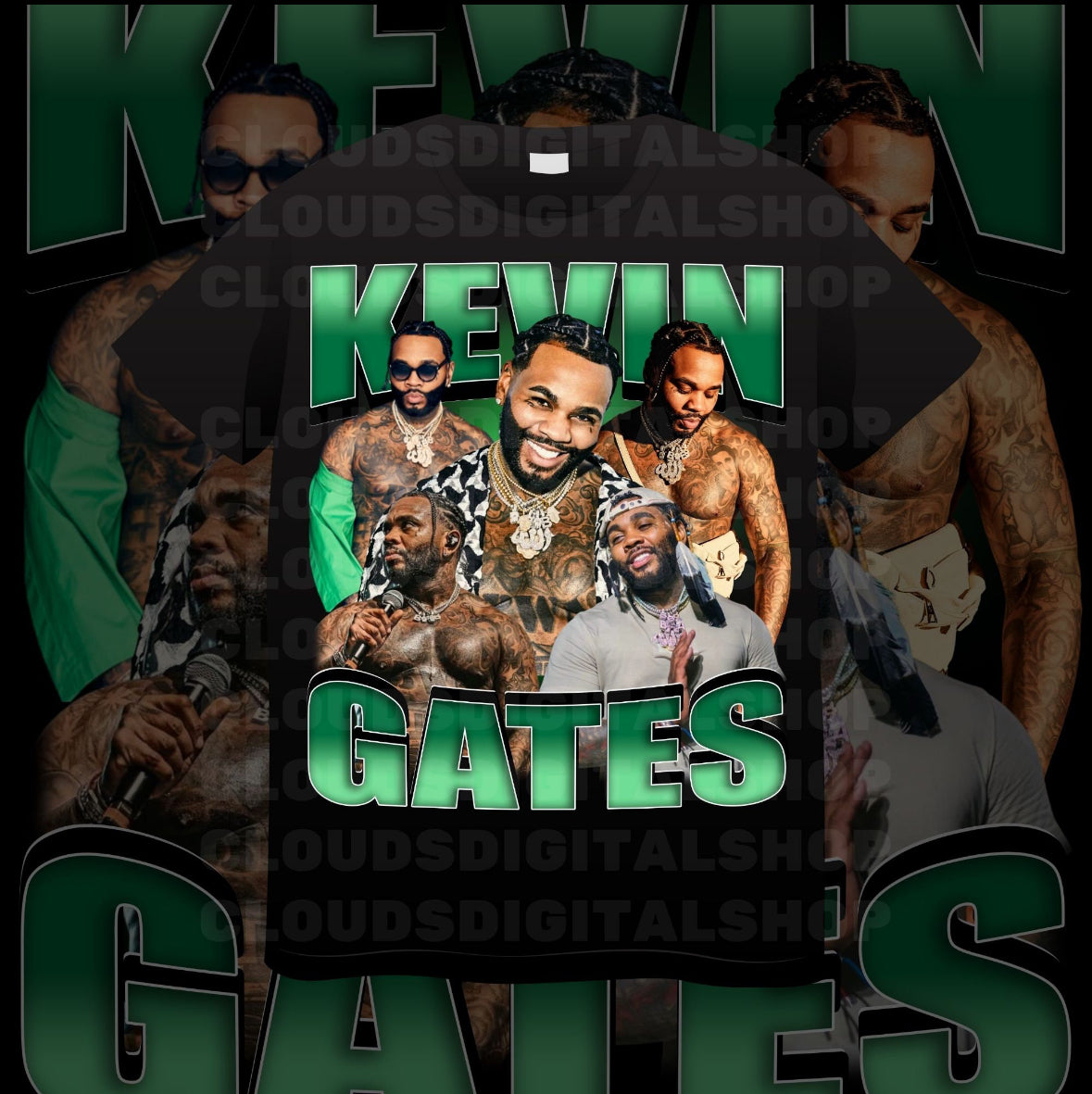 Kevin Gates Vintage Shirts