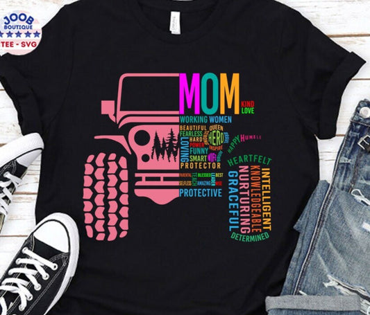 Jeep Mom Shirts