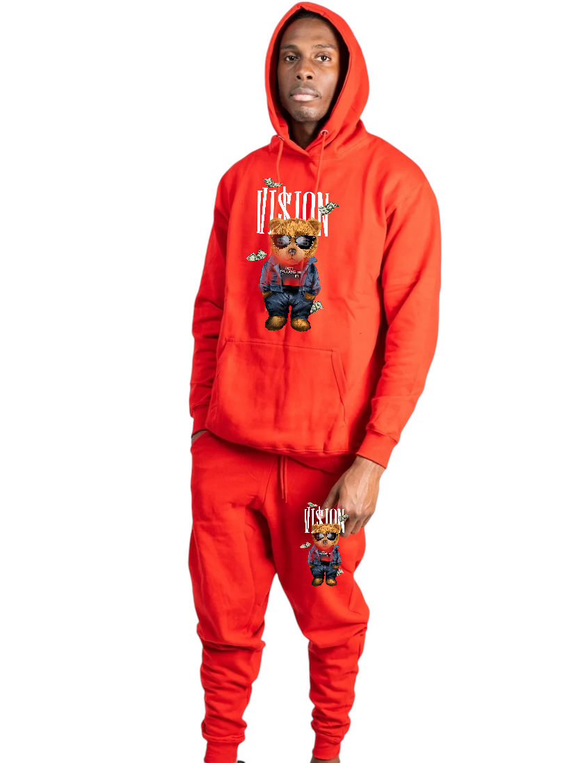 Vision Bear Hoodies Sets