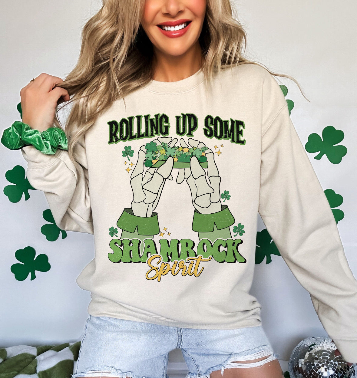 Rolling Up Some Shamrock Spirit Shirt