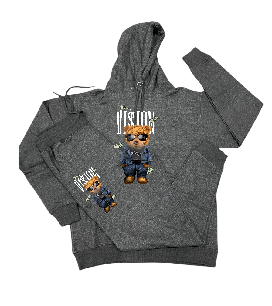 Vision Bear Hoodies Sets