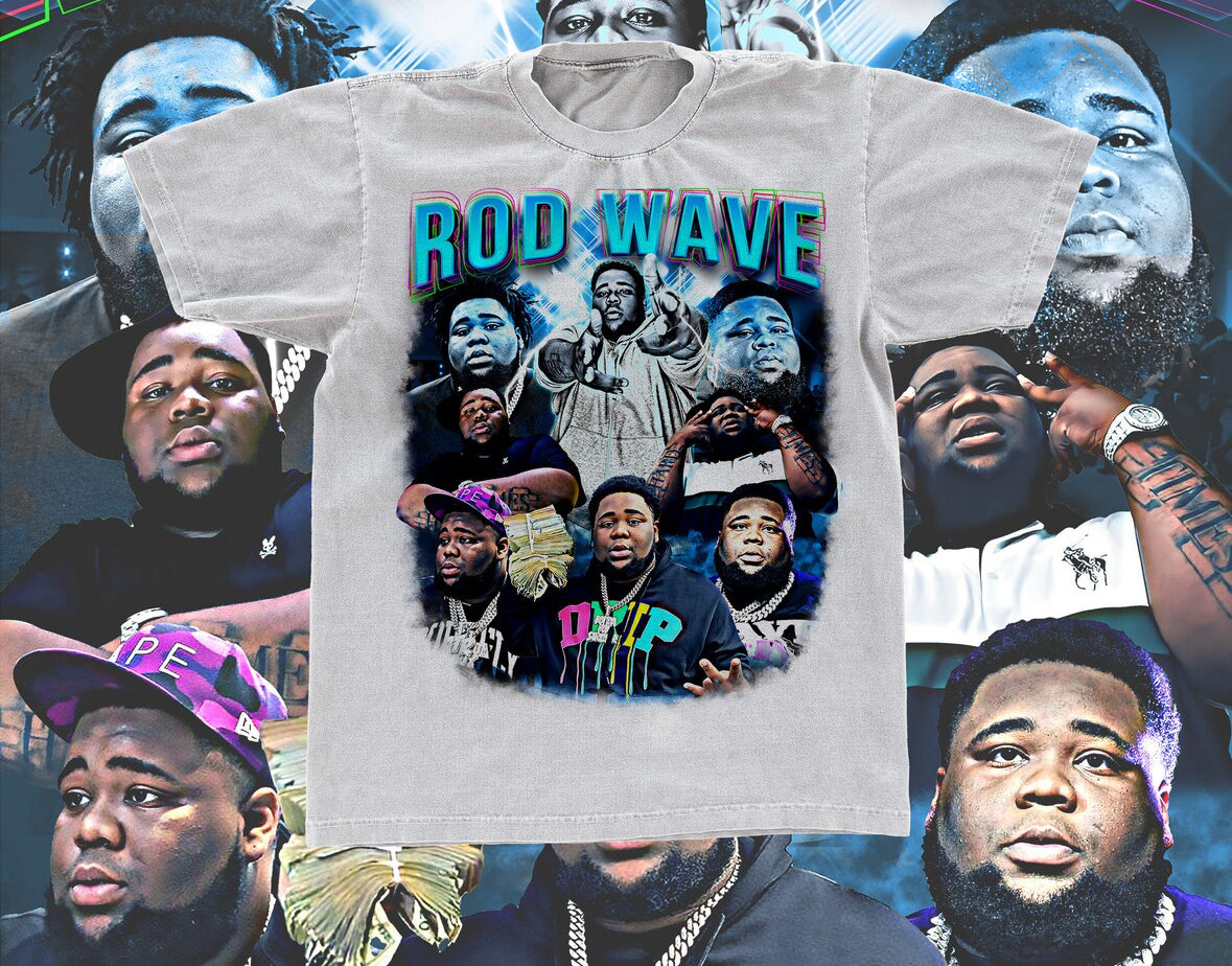 Rod Wave Vintage Shirts