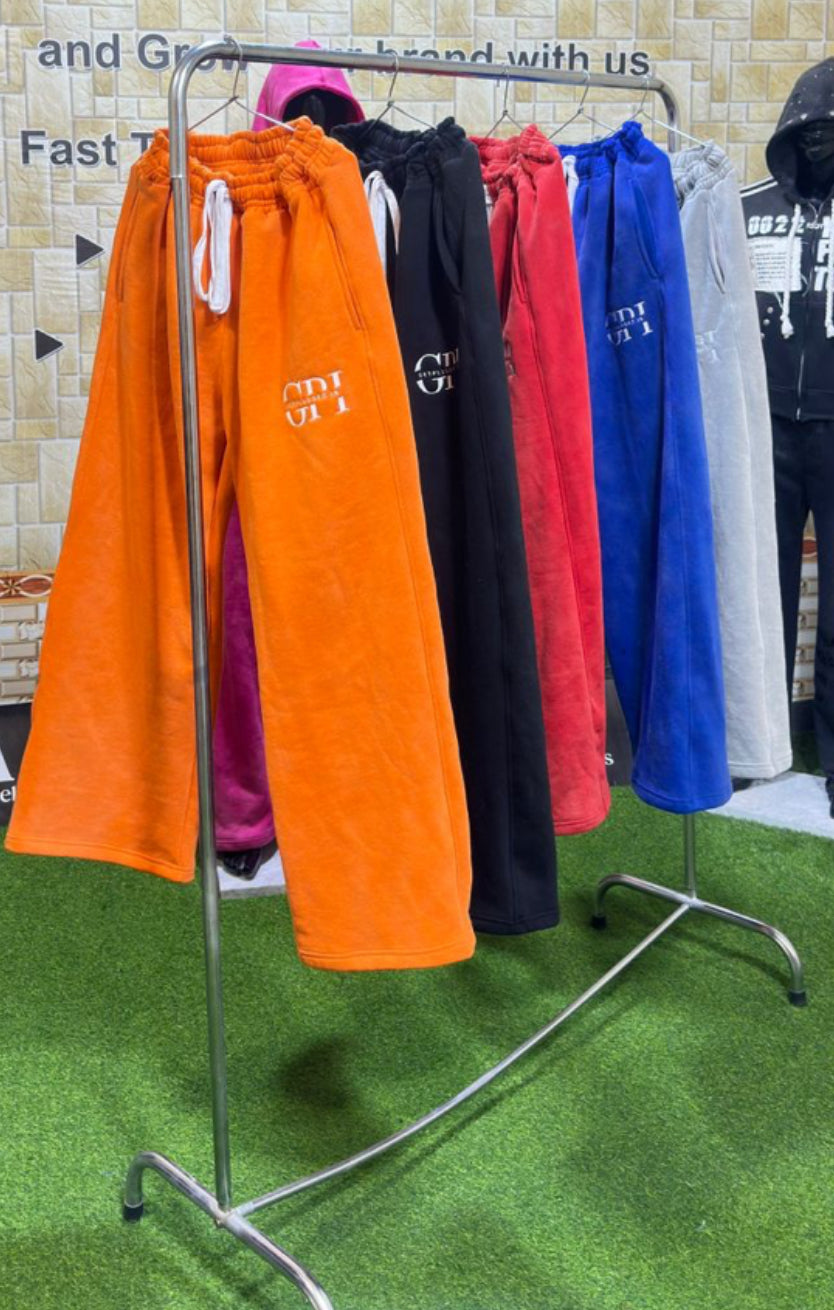 Adults Oversized Acid Washed GetPluggedIn Hoodies Sets