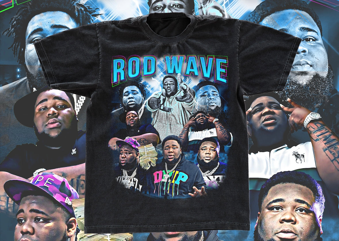 Rod Wave Vintage Shirts