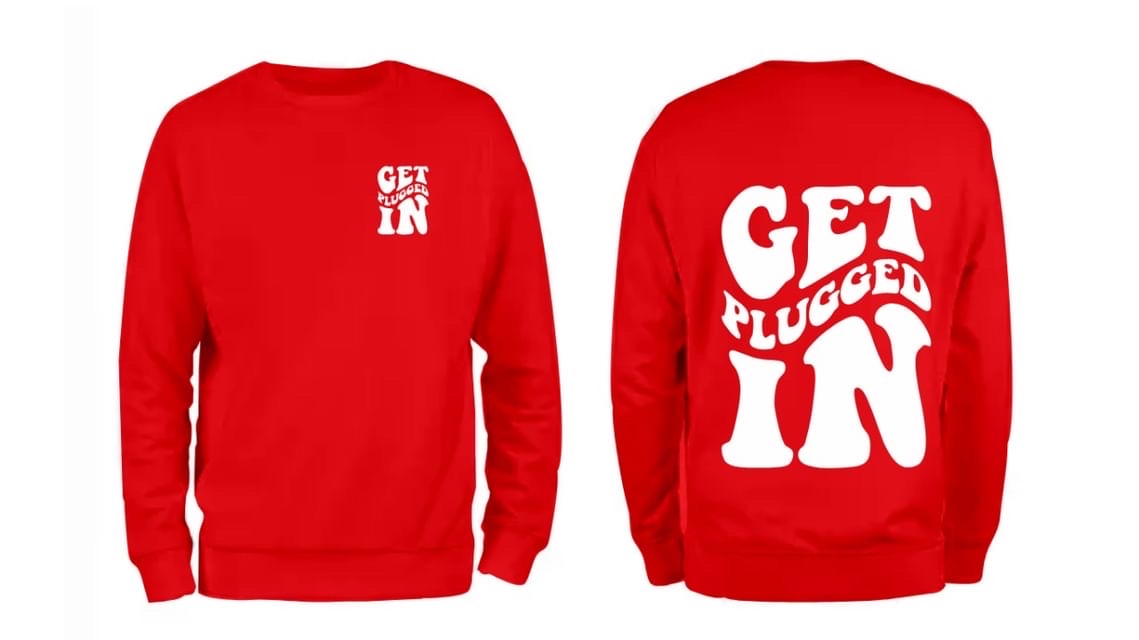 GetPluggedIn SweatShirts ( CrewNecks)