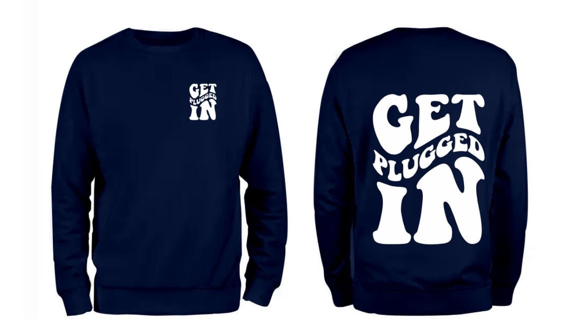 GetPluggedIn SweatShirts ( CrewNecks)