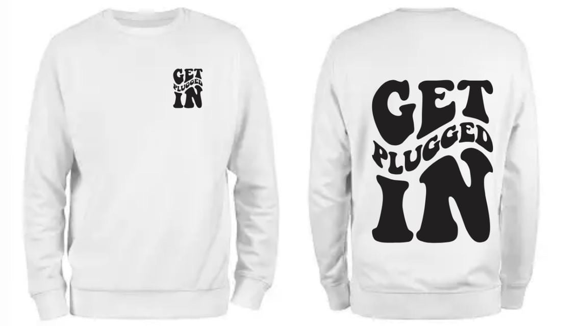 GetPluggedIn SweatShirts ( CrewNecks)