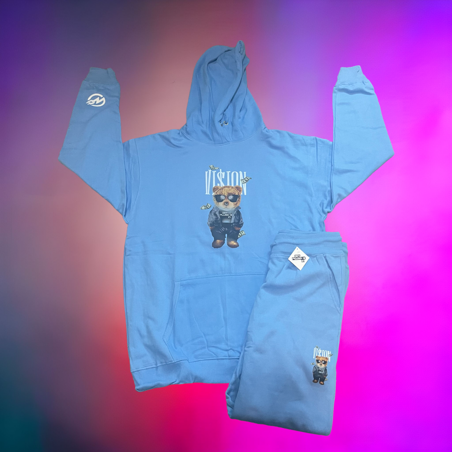 Vision Bear Hoodies Sets