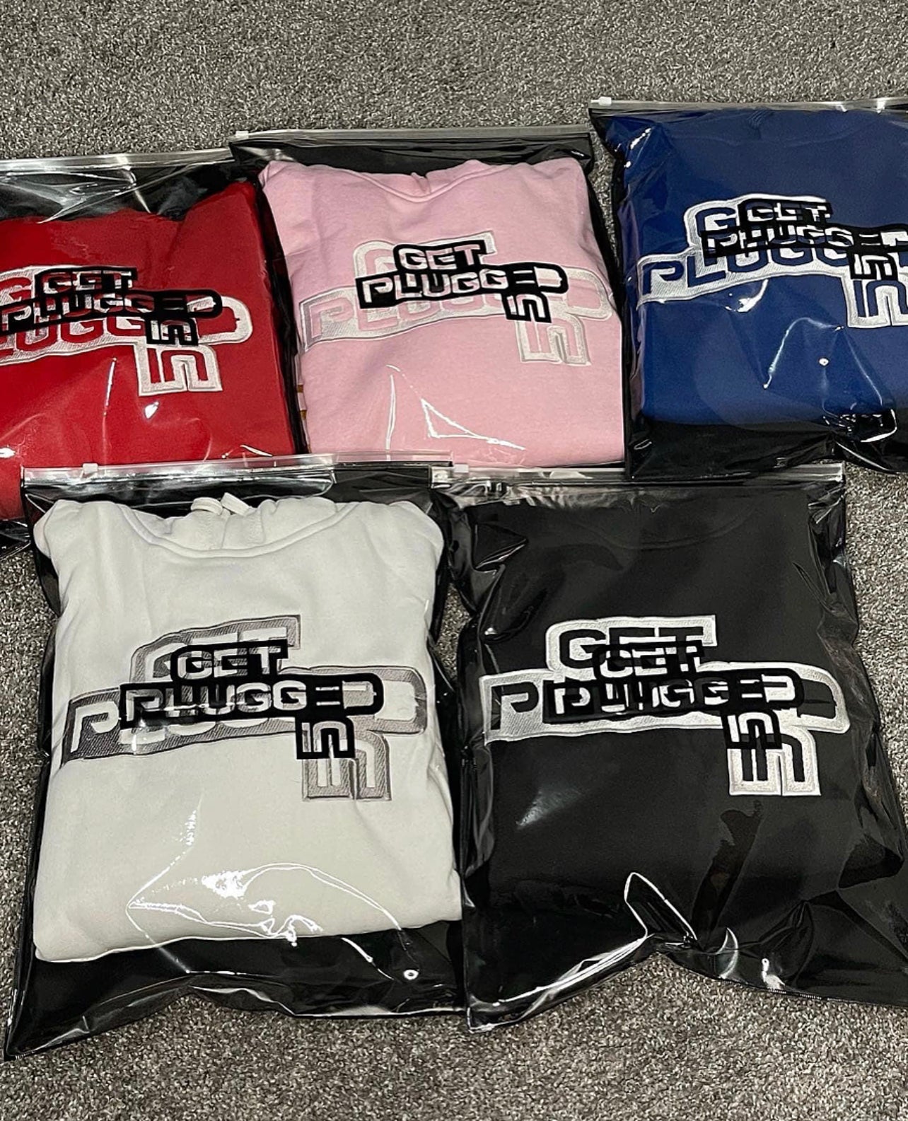 GetPluggedIn Embroidery Hoodies