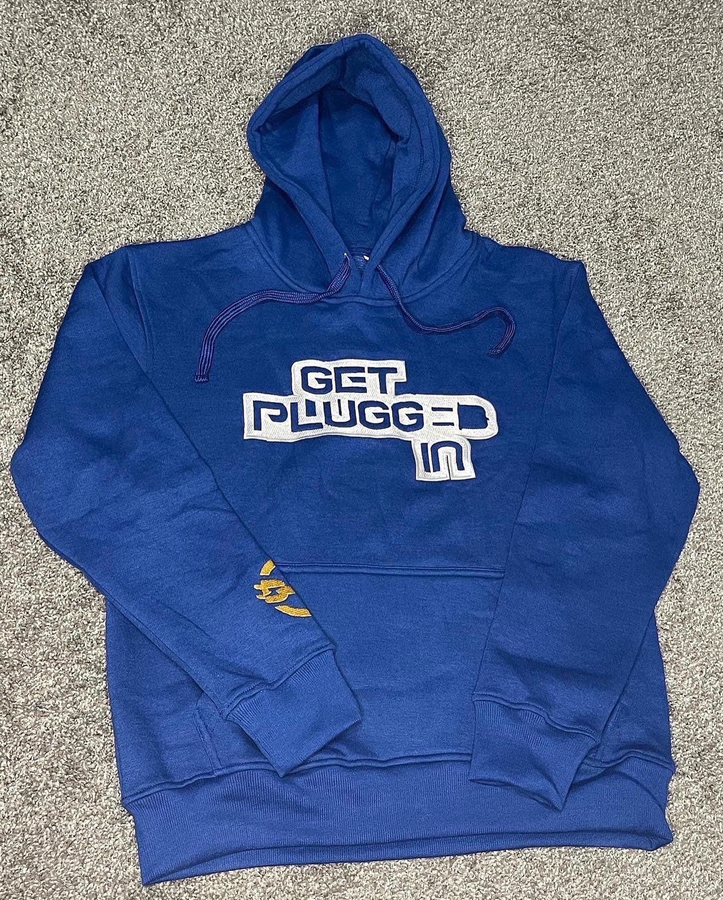 GetPluggedIn Embroidery Hoodies