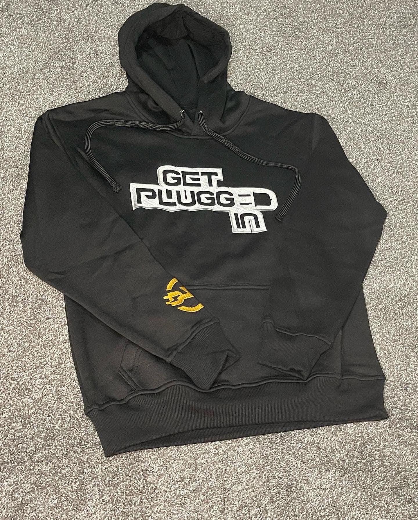 GetPluggedIn Embroidery Hoodies